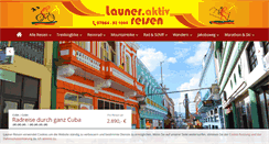 Desktop Screenshot of launer-reisen.de